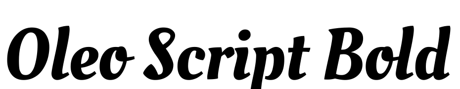 Oleo Script Bold Yazı tipi ücretsiz indir